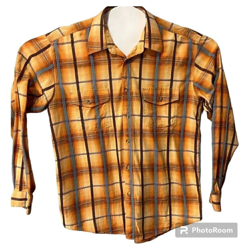 Byadvance jeans company plaid shirt in size XL